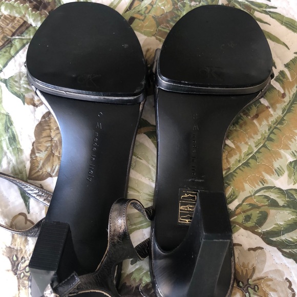 GUNMETAL NEW HEELS CALVIN KLEIN - Picture 5 of 6